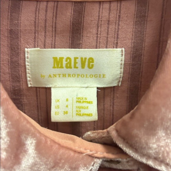 Velvet Anthropologie Maeve Burton down top - Picture 6 of 9